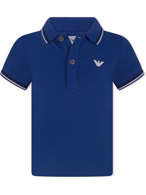 POLO EMPORIO ARMANI | 8NHFB31JPTZ/COLONIA BLU